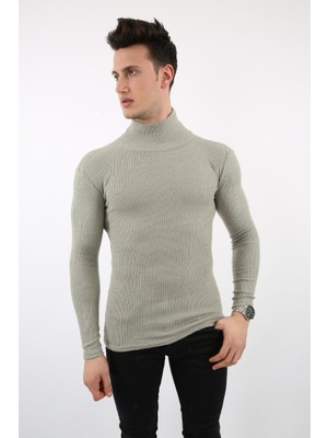 Datatek Fitili Likralı Kumaş Erkek Günlük Boğazlı Body