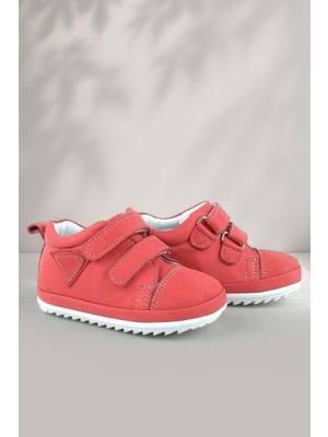 Xo Kids Rakerplus Scrat Hakiki Deri Kırmızı Ilk Adım Ayakkabısı