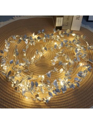 Zenvia 3 Metre Yaldızlı Gümüş LED Işık – Dekoratif Ortam ve Yılbaşı Aydınlatması (4887) Znva-