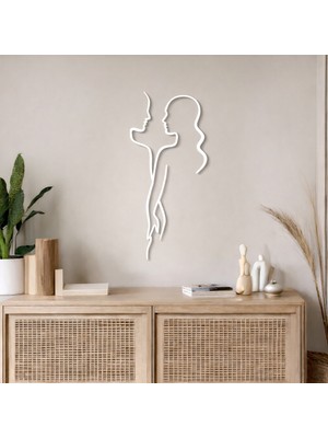 Modern Metal Duvar Tablosu | Salon & Ofis Duvar Dekoru | Premium Metal Duvar Süsü Together