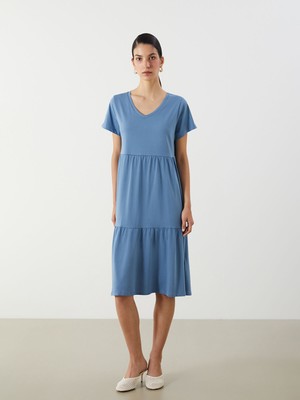 Lc Waikiki Yeni Sezon V Yaka Elbise