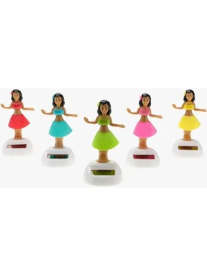 Najmaddin Güneş Enerjili Solar Dans Eden Hula Kızı Figürü