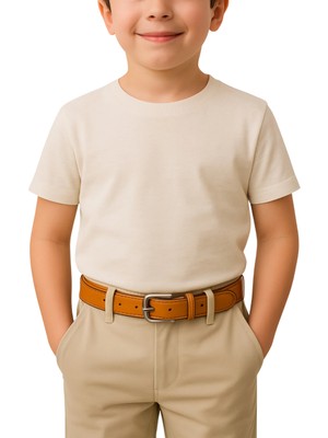 Çantachım Çocuk Kemer Kot ve Kumaş Pantolon