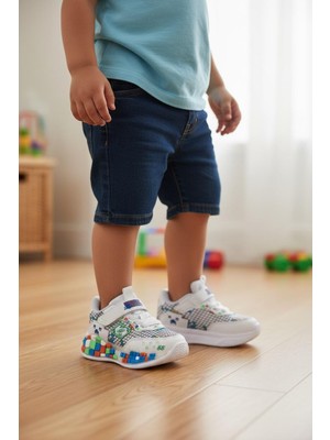 Tuğba Ortopedi 03 Erkek Bebek Işıklı Rahat Sneaker