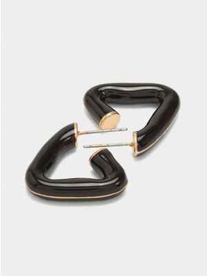 Parfois Mineli Üçgen Halka Küpe