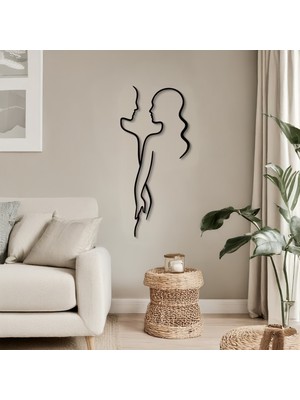 Modern Metal Duvar Tablosu | Salon & Ofis Duvar Dekoru | Premium Metal Duvar Süsü Together