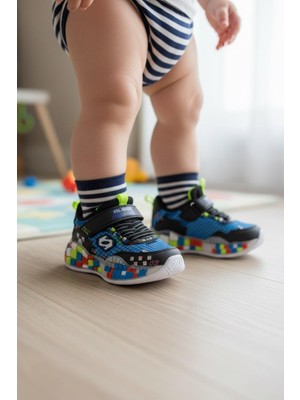 Tuğba Ortopedi 03 Erkek Bebek Işıklı Rahat Sneaker