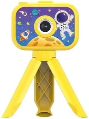 İlkyaz Fashion Çocuklara Özel Ayaklı Mini Fotoğraf Makinesi Dijital LCD Ekran ILKYZ-KRGRS34