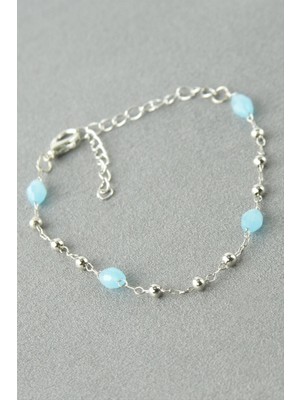 Zenvia Oval Kristal Taşlı Bileklik ZNVBJTR-23577