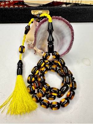 İskenderun Tesbih Iskenderun Tespih Sürmeli Koleksiyonluk Ateş Kehribar Tesbih