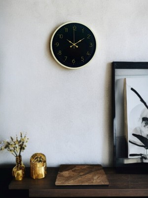 Tedaks 36 cm Standart Krem Duvar Saati