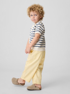 Gap Erkek Bebek Sarı Ultrasoft Pull-On Barrel Pantolon