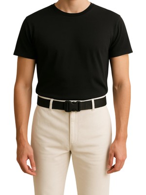 Çantachım Erkek Kemer Plastik Klipsli Ayarlanabilir