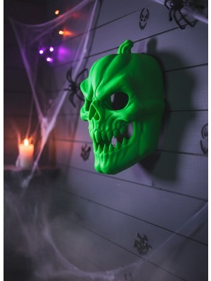 Zero Land Storozde Yeşil Maske Dekor Ev ve Parti Süsleme Ürünü