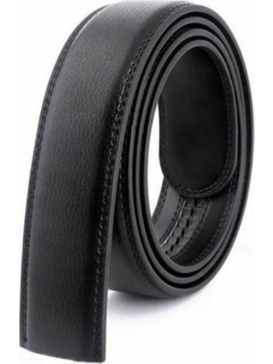 Kemer Dünyası Otomatik Deliksiz Kemerler Için Tokasız Erkek Kemer (Sadece Kemer)