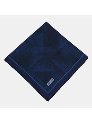 Belli Twill Ipek Eşarp - 4201-39 Lacivert