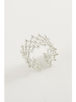 Zenvia Fileli Metal Yüzük ZNVBJTR-23577