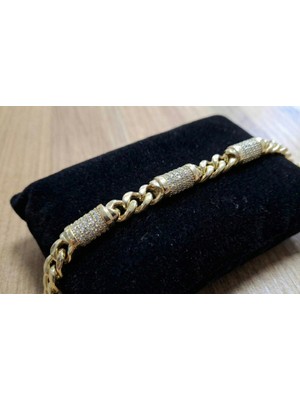 Xuping 14K Kaplama Taşlı Bileklik