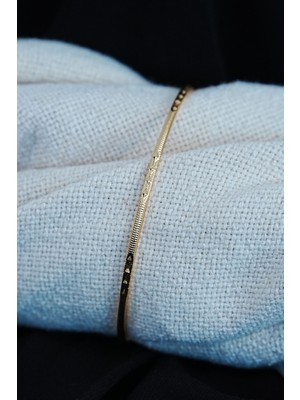 Tp Ajda Bilezik Baklava Desenli 22 Ayar Kaplama 1 Adet