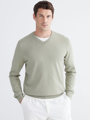 Lc Waikiki Yeni Sezon V Yaka Erkek Triko Kazak