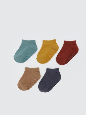 Lc Waikiki Yeni Sezon Basic Erkek Bebek Patik Çorap 5'li