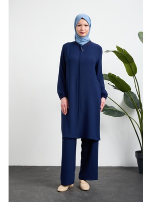 Oktayusta Collection Kadın Pamuklu Hafif Çift Cepli Hac ve Umre Ikili Takım