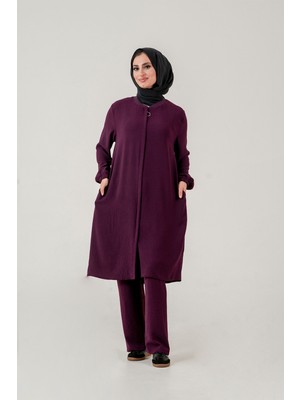 Oktayusta Collection Kadın Pamuklu Hafif Çift Cepli Hac ve Umre Ikili Takım