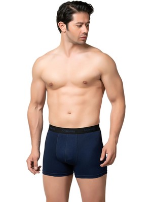 Gümüş 3074 12'li Erkek Likralı Spor Boxer