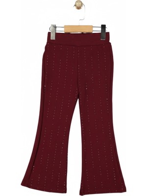 Baglan Kız Çocuk Ispanyol Tayt Yağmur Taş Desenli BGL-ST05208