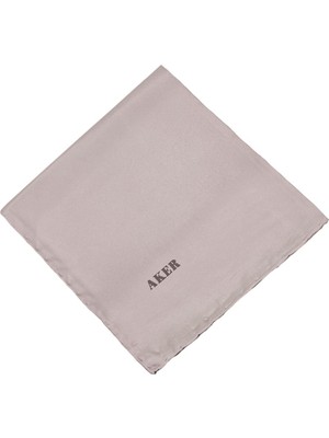 Aker Düz Ipek Eşarp Twill - Açık Pudra 977
