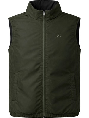 Raru Çift Taraflı Yelek Flux  Yeşil