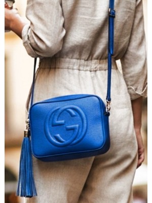 Hanımca Soho Disco Mavi Bag %100 Hakiki Deri Bayan Çanta--Hayatınızı Taşıyın, Tarzınızı Sergileyin!