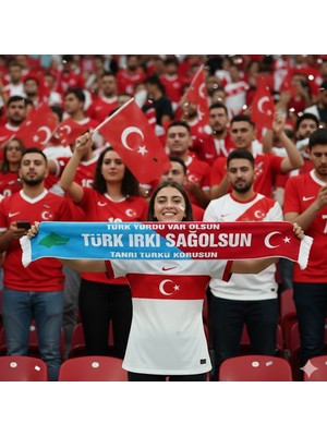 Direkstoktan Türk Yurdu Var Olsun Atkısı - Türk Irkı Sağolsun - Tanrı Türkü Korusun