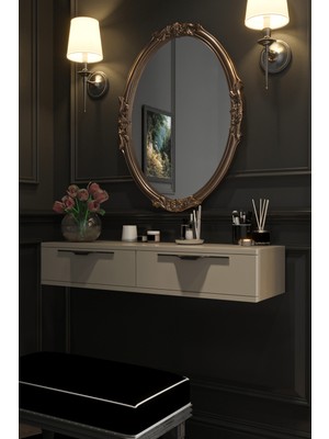 Normadia Şık ve Fonksiyonel 100 cm Duvara Monte Dresuar ile Tarzınızı Tamamlayın