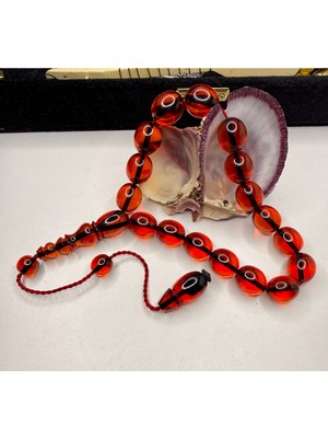 İskenderun Tesbih Iskenderun Tespih Mükemmel Renk Koleksiyonluk Maskot Efe Ateş Kehribar Tesbih