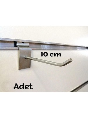 Normadia 15 Adet Ahşap Kanallı Metal Askı, Pano ve Profil Tel Askı Seti