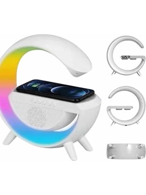 Tp Buğz Yeni Nesil Bluetooth Hoparlör Speaker 5.0 Taşınabilir G Şeklinde Powerbankli
