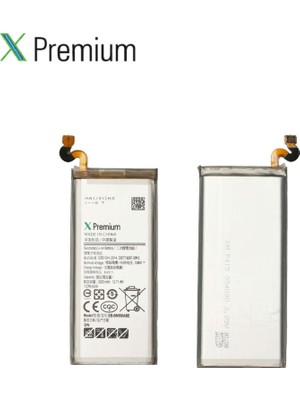 Tp ​​samsung Note 8 SM-N950 Batarya Xpremium Pil Süper Yüksek Kalite 3300 Mah