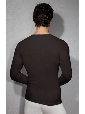 Giyim Doreanse Erkek  Yuvarlak Yaka Uzun Kol T Shirt 2965