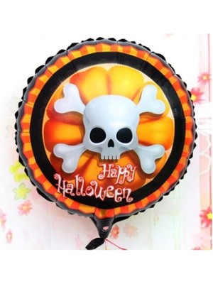 Tp Buğz Halloween Kuru Kafa Folyo Balon 18 Inç