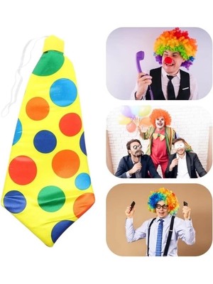 Tp Buğz Palyaço Kravatı Lastikli Geniş Kesim