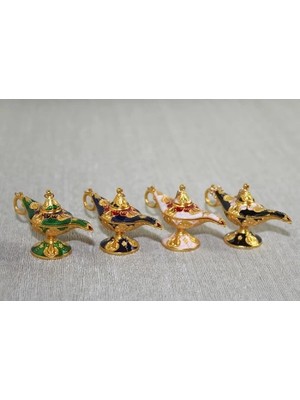 Tp Buğz Mineli Metal Alaaddin Lambası Model 7