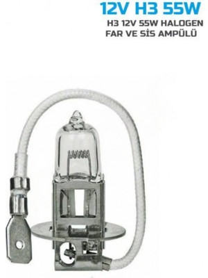 Calperia Sentinel H3 Halojen Far Ampülü 12V 55WATT Sarı