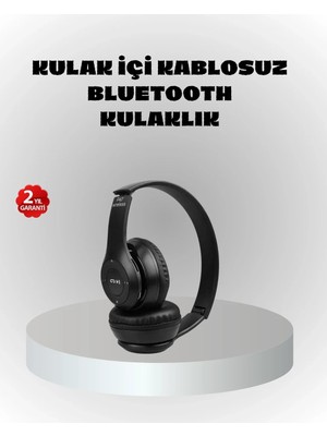 Epilons Kablosuz Bluetooth Kulaklık – Tf Kart, Aux, Mikrofonlu, Suya Dayanıklı, 10m Menzil