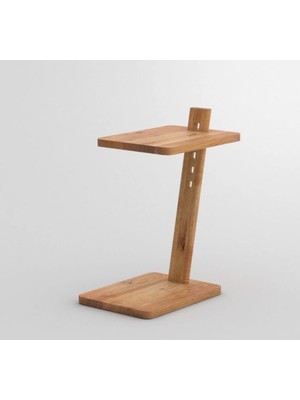 CopperWood Yan Sehpa Masif Ahşap