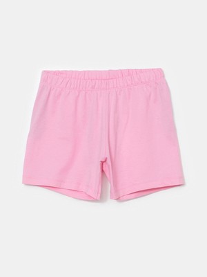 Lc Waikiki Yeni Sezon Beli Lastikli Basic Kız Çocuk Pijama Şort