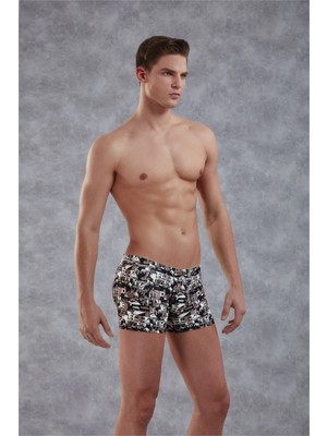 Giyim Doreanse Old City Baskılı Erkek  Boxer 1891