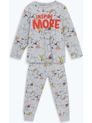 Lc Waikiki Yeni Sezon Bisiklet Yaka Erkek Çocuk Pijama Takımı