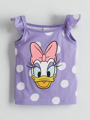 Lc Waikiki Yeni Sezon Daisy Duck Kız Bebek Pijama Üst