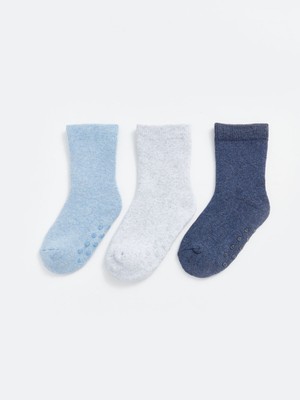 Lc Waikiki Yeni Sezon Basic Erkek Bebek Soket Çorap 3'lü